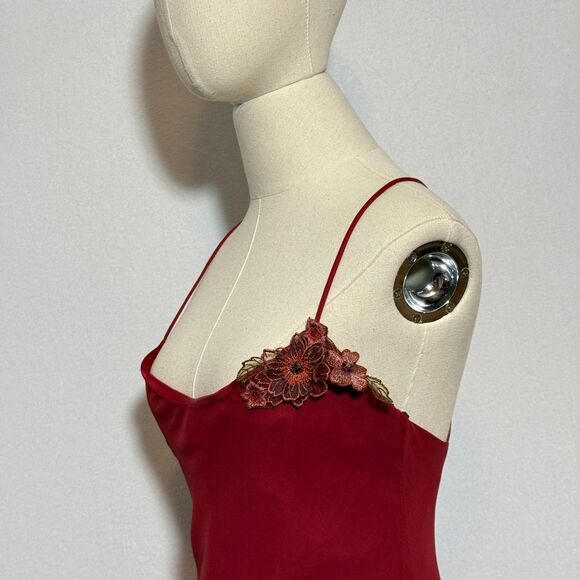 Jim Hjelm Occasions | Bridal Wedding Party Dress | Bordeaux and Straps | Sz 6 - Picture 9 of 10